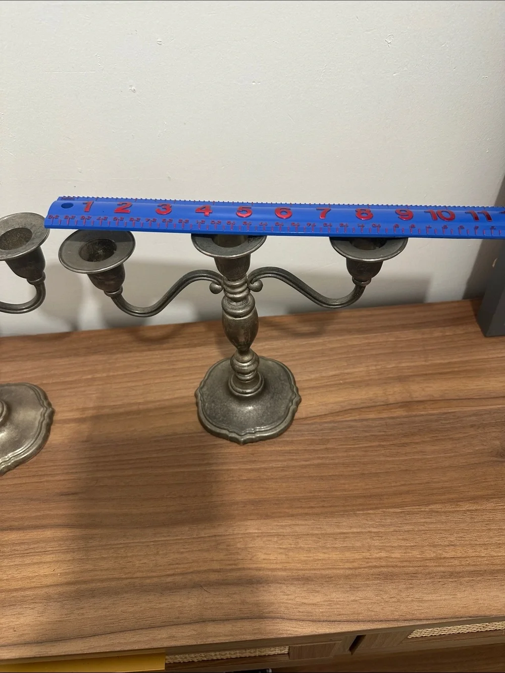 International silver company, Silver plated 3-Arm Candelabra Pair